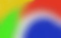 gradient noise background red, green, yellow, blue blurred sunset banner